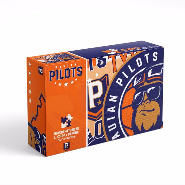 領航猿可可愛愛LOGO款拼圖